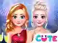 Xogo Frozen Princess New years Eve en liña