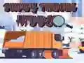 Xogo Snowy Trucks Hidden en liña