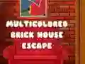 Xogo Multicolored Brick House Escape en liña