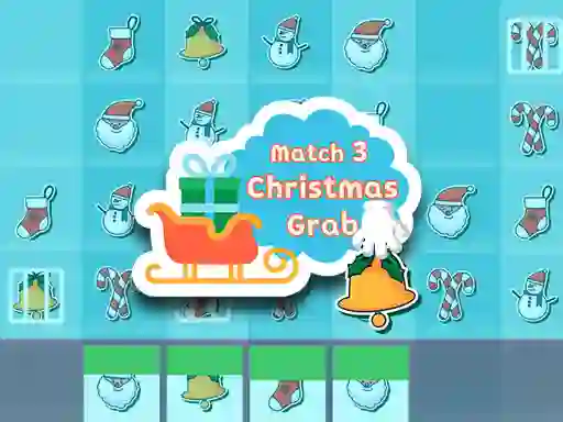 Xogo Christmas Grab Match 3 en liña