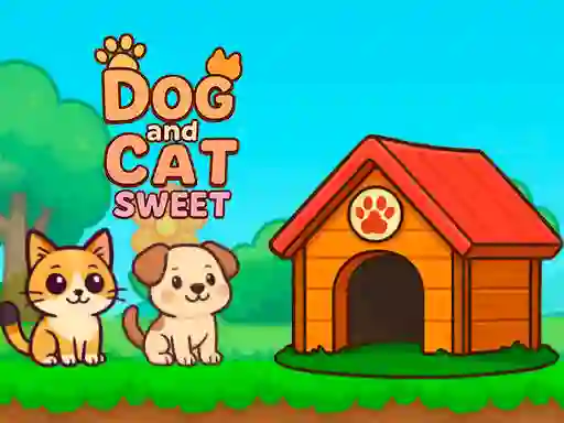 Xogo Dog and Cat Sweet en liña