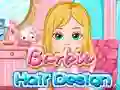 Xogo Barbie Hair Design en liña