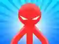 Xogo Red Stickman vs Monster School en liña