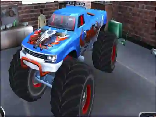 Xogo Monster Truck Stunt Adventure en liña