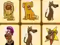 Xogo Mahjong dogs en liña