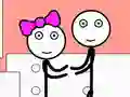 Xogo Stickman Jailbreak - Love Story en liña