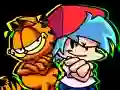 Xogo Funkin' On a Monday with Garfield the cat en liña
