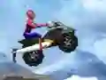 Xogo Spiderman Snow Scooter en liña