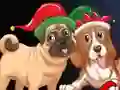 Xogo Dogs Escape For Christmas Party en liña