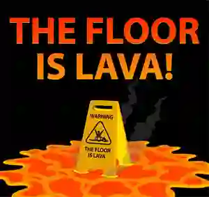 Xogo The Floor is Lava en liña