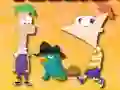 Xogo Phineas and Ferb Hidden Stars en liña