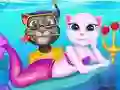 Xogo Angela Valentine Story Deep Water en liña
