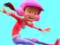 Xogo Mini Beat Power Rockers: Power Skate with Dolores en liña