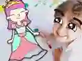 Xogo Coloring Book: Prince And Princess en liña