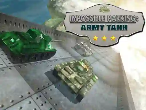 Xogo Impossible Parking: Army Tank en liña