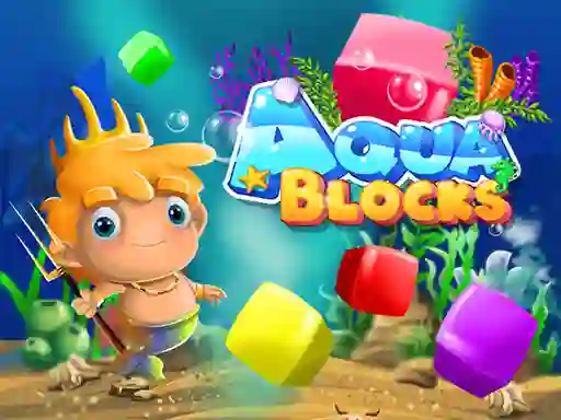Xogo Aqua blocks en liña