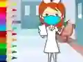Xogo Coloring Book: Doctor en liña
