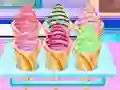 Xogo Make Ice Cream Cone Wafer Biscuits en liña