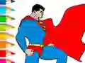 Xogo Coloring Book: Superman en liña