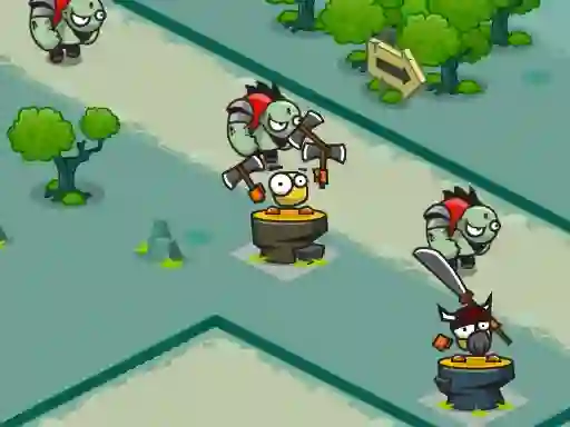 Xogo King Bird Tower Defense en liña