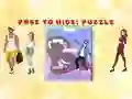 Xogo Pose To Hide Puzzle en liña