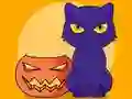 Xogo Coloring Book: Halloween Cat en liña