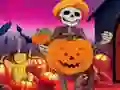Xogo Pumpkin Skeleton Pair Escape en liña
