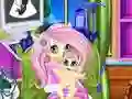Xogo Pony Fluttershy Baby Birth en liña