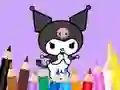 Xogo Coloring Book: Kuromi Carries Bag en liña