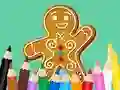 Xogo Coloring Book: Gingerbreads en liña