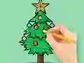 Xogo Coloring Book: Christmas Tree en liña