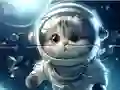 Xogo Jigsaw Puzzle: Astronaut-Cat en liña