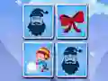 Xogo Winter Shuffled Card Memory en liña