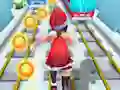 Xogo Subway Santa Princess Runner en liña