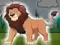 Xogo Giant Lion Escape en liña