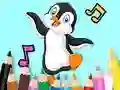 Xogo Coloring Book: Dancing Penguin en liña