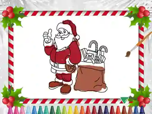 Xogo Christmas Coloring Book en liña