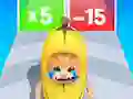 Xogo Epic Banana Run: Merge Master en liña
