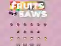 Xogo Fruits and Saws en liña