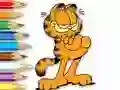 Xogo Coloring Book: Garfield Hamburger en liña