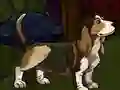 Xogo The Basset Hound Escape en liña