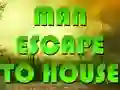 Xogo Man Escape To House en liña