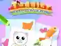 Xogo Toddler Drawing: Cute Dog en liña