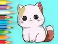 Xogo Coloring Book: Cute Kitten en liña