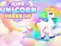 Xogo Kids Unicorn Dress Up en liña