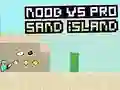 Xogo Noob vs Pro Sand Island en liña