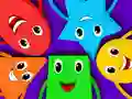 Xogo Kids Quiz: Colorful Shaps en liña