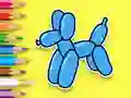 Xogo Coloring Book: Balloon Puppy en liña