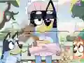 Xogo Jigsaw Puzzle: Bluey Play Time en liña
