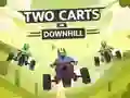 Xogo Two Carts Downhill en liña